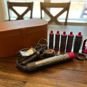 First-Generation Dyson Airwrap Styler Nickel/Fuchsia